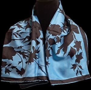 Vintage Italian silk scarf